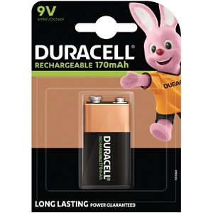 Pila singola Duracell 9V Ricaricabile