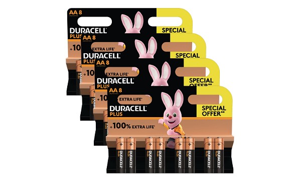 Duracell Plus 32 x AA Pacchetto Offerta Speciale