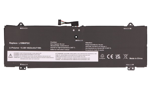 L19C4PDC Batteria (4 Celle)