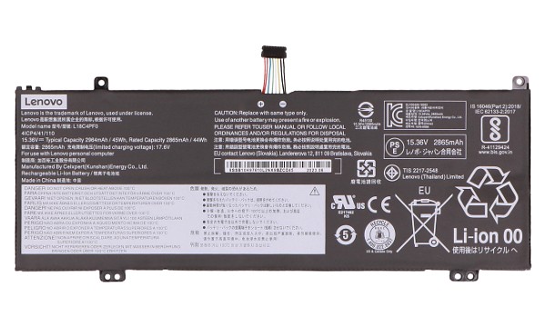 ThinkBook 13s-IML 20RR Batteria (4 Celle)