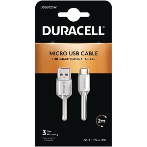 Cavo Duracell da 2 m da USB-A a Micro USB