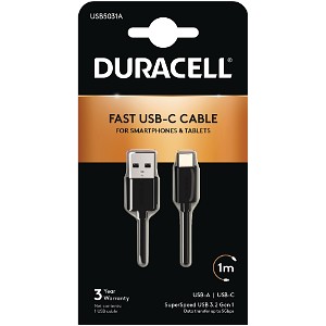 Cavo Duracell da USB-A a USB-C da 1 m