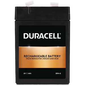Batteria di sicurezza Duracell 6V 4Ah VRLA