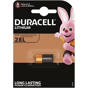 Batteria fotografica al litio PX28L Duracell 6V