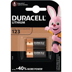 Batteria al Litio 123A 3V - Confezione da 2
