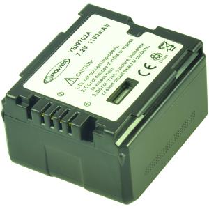 HDC -SD600EBK Batteria (2 Celle)