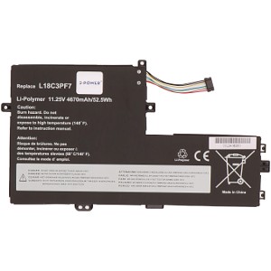 Ideapad S340-15API 81NC Batteria (3 Celle)