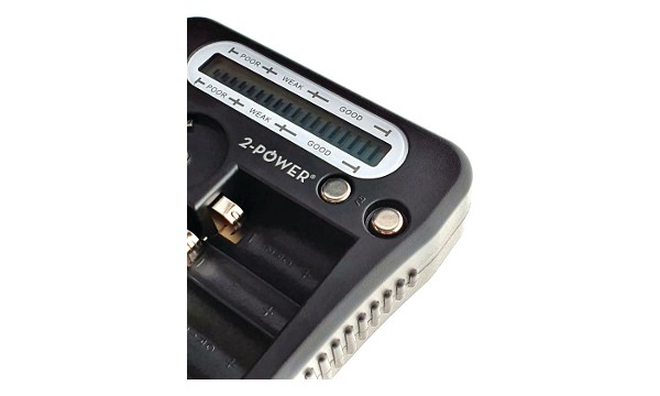 Tester per batterie - AA, AAA, C, D, 9V, Coin Cell