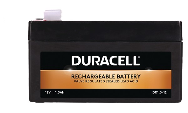 Batteria di sicurezza Duracell 12V 1.3Ah VRLA