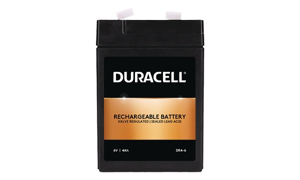 Batteria di sicurezza Duracell 6V 4Ah VRLA