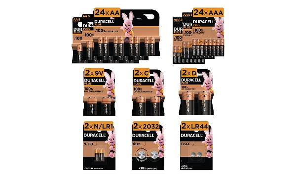 Duracell Mega Family 60 Batterie Pack