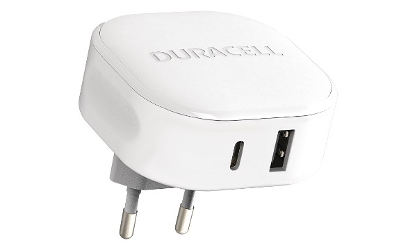 Caricabatterie Duracell 30W USB-A + USB-C PPS