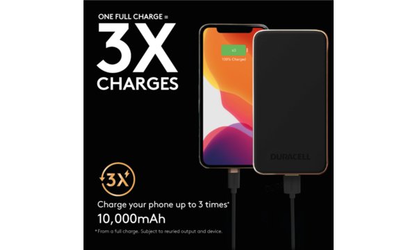 Duracell Charge 10 - Banca di energia