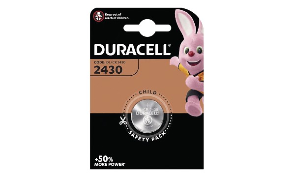 DL2430 Pila Duracell Plus di tipo Coin Cell