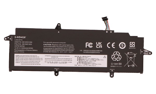 ThinkPad X13 21BN Batteria (4 Celle)