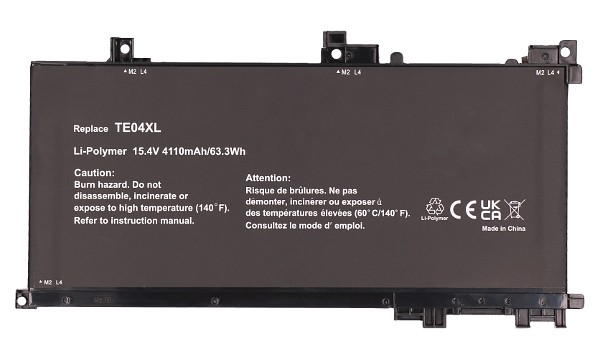 Pavilion 15-bc426TX Batteria (4 Celle)