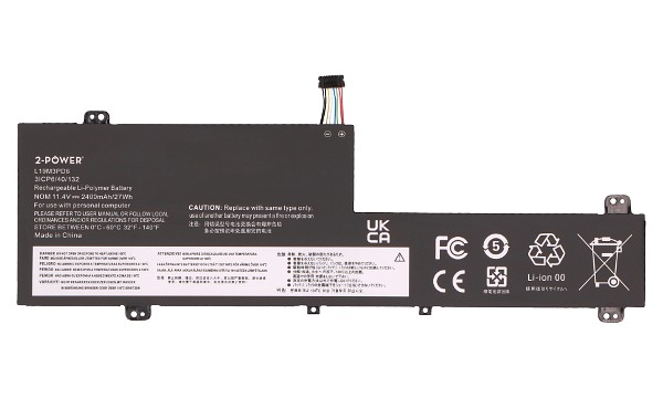 Ideapad Flex 5-14ITL05 82LT Batteria (3 Celle)